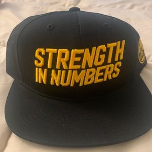 Golden state warriors SnapBack hat “Strength in numbers”